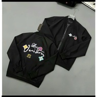 HOT Genuine Dsquared2 BomberJacket 2 Layers Silver Zip Lock - Full Model High Quality DSQ2 Windbreak