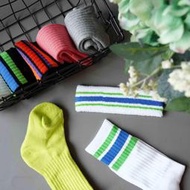 「家電王」 日本直送 全家便利商店 限定聯名 長襪｜22/25/28cm 男襪 女襪 髮帶 襪子 抗菌 除臭 加厚