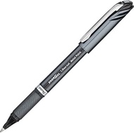 Pentel EnerGel NV Liquid Gel Pen, Bold Line Capped, Metal Tip, Black Ink (BL30-A)