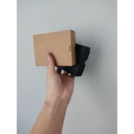 Paper box drawer wholesale (12x9x3.3cm)/ perfume box small box door gift sliding box gift box raya kuih raya box/ kotak