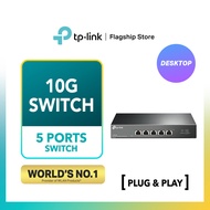 TP-LINK 5-Port 10G Desktop Plug and Play Switch TL-SX105