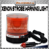 Car Accessories DC 12V Brilliant Strong Xenon Strobe Warning Emergency Light (Yellow)