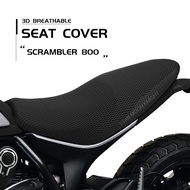 Motorcycle Accessories Protecting Cushion Seat Cover For Ducati Scrambler 800 Scrambler800 Nylon Fab