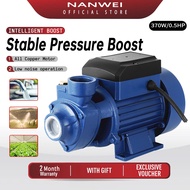 NANWEI Water Pump 1200W/1HP Jet Pump Booster Shallow well Water Pump Jetmatic Heavy Duty Electric Wa