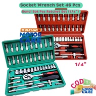 46 pcs Multipurpose Combination Socket Wrench.