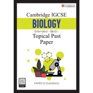 Cambridge IGCSE 0610 Biology Topical Past Year Paper High Resolution