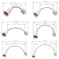 Flexible E27 to E27 LED Lamp Base Bulb Socket Extender Extension Light Holder Converter  17MY1