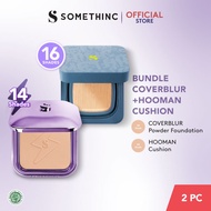SOMETHINC [2 PCS] Coverblur Powder Foundation x Hooman Cushion