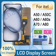 Zhaomi Display For itel A50 A50C A60 A60s A70 A80 LCD Touch Screen Digitzer Assembly Replacement