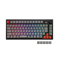 MISTEL　キーボード Barocco Mistel MD750 Delight JIS(赤軸 リニア) ［有線・ワイヤレス / Bluetooth・USB］ ブラック　ML-MD750D-J-RD