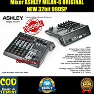 Mixer Audio ASHLEY MILAN 6 MILAN6 ORIGINAL 6CH NEW 32bit 99dsp Bisa