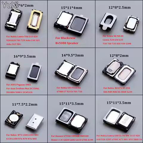 2Pcs Loudspeaker Buzzer Ringer Replacement Rear Loud Speaker For Nokia n8 e71 n73/Blackview bv8000 /