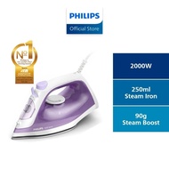 PHILIPS 1000 Series Steam Iron - DST1040/30, 2000W, Non-stick soleplate, Large 250ml water tank