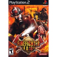 （PS2 Games CD DVD）PS2 Firefighter F.D.18