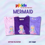 MERMAID 2 KIDS TSHIRT II CHARACTER TSHIRT II KIDS 2-10 Y/O TEENS 10-17 Y/0 II PJKIDS