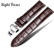 18mm 19mm 20mm 22mm Calfskin Watch Strap for Tissot Le Locle T41 T006 PRC200 Watch Band  Wrist Belt 