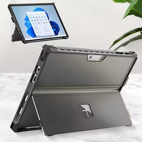 Protective Rugged Cover Case for Microsoft Surface Pro 6/Pro 5/Pro 4 Hard Case for Microsoft Surface