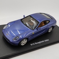 IXO 1/43 Ferrari 612 SCAGLIETTI 2004 Ferrari Alloy Car Model Ready Stock Free Shipping