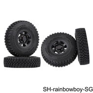 1/2/3 4Pc RC Tires and Wheel Rim Set 55 for 1/10 Buggy Off-Road High-Performance Upgrade LC70 MST