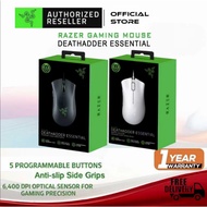 Razer DeathAdder Essential 6400 DPI Gaming Mouse | USB Wired RGB Backlight 5 Programmable Buttons 96