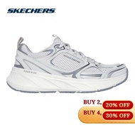 Skechers Women Sport Edgeride Silver Eclipse Casual Shoes - 150475-GRY Air-Cooled Memory Foam