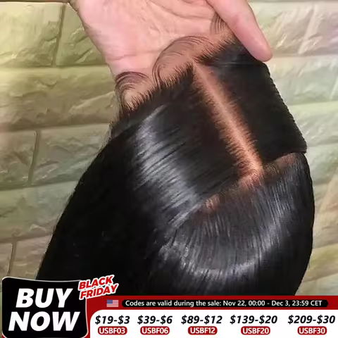 Ready to Wear Glueless Wig Straight 13x6 Transparent Lace Frontal Wig 30 34inches Human Hair Bone St
