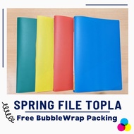 Topla Spring File Spring Folder/ Snell Folder/ Plain Spring File/ FOLIO/ (WHOLESALE)