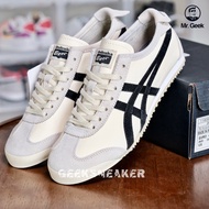 [GeekSneaker] Onitsuka Tiger Mexico Low Tube Sneakers 66 - Black And White Beige
