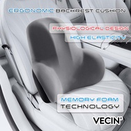 Lumbar Support Back Cushion Pressure Relief Car Seat Pillow Office Chair Ergonomic Memory Foam Backb