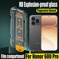 1- 2 Pcs Simple Paste HD Tempered Glass Screen Protector For Honor 600 Pro 400 5G Protection Flim