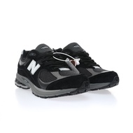 Sports Shoes_New Balance_NB_ML2002 series retro dad style casual sports jogging shoes "suede black charcoal gray silver" M2002RR1