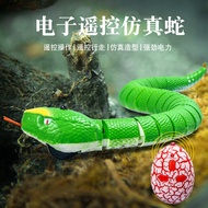 New Prank Toys Novelty Toys Remote Control Snake Remote Control Green Snake White Snake Prank Funny 