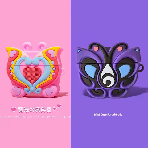 Cool Magic Device Cartoon for Apple Airpods Pro 2 3 4 1 Pro Headphone with Charm Headset Cases Airpo