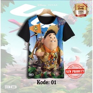 Disney Movie 3D Cartoon Figures Russell Up Kids Clothes