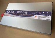 inverter8000w อินเวอร์เตอร์เพียวซาย 8000w 24v/48v/72v หน้าจอดิจิตอล CJ Inverter pure sine wave เครื่