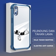 Casing Compatible With iphone X Layered Clear Case Softcase hp Kesing Casing D097-1 S3-0779