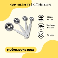 Stainless STEEL MEASUREMENT SPOON/SPOON SET OF 4 (15ML / 5ML / 2.5ML / 1.25ML)