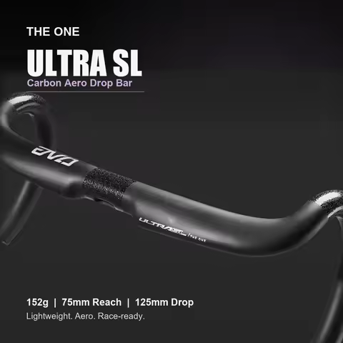 THE ONE ULTRA SL Carbon Road Bike Drop Handlebar, T1000 Ultralight Carbon, 152g±10g, Full Internal R