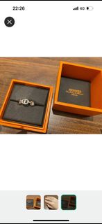 Hermes 豬鼻戒指 size 54