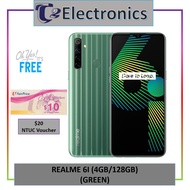 Realme 6i *FREE $20 NTUC Voucher (4GB/128GB) - T2 Electronics