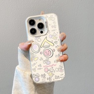 Emoji haha Casing for iPhone 15 14 13 12 11 Pro Plus Max X XR Xs Max Border Print All-Inclusive Full