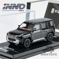 INNO 1:64 YANGWANG U8 Black Diecast Model Car