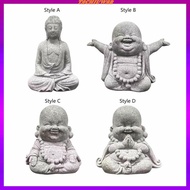 [Tachiuwa2] Buddha Statue Buddha Sculpture Collectible Figurine Miniature Sitting Buddha