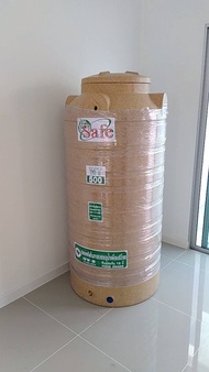 แทงค์น้ำ แกรนิตทราย SAFE ขนาด 500 ลิตร UV.8 กันตะไคร่น้ำ  ส่งฟรีกทม.ฯ ต่างจังหวัดส่งทั่วประเทศ(ถังเด