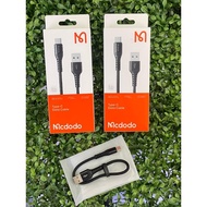 Mcdodo 20CM Short Cable | USB-A /USB-C /PD | Bending Reinforced Cable | Nylan Braided