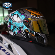 หมวกกันน็อคเต็มใบหุ้มคาง Index RD  รุ่น CZR BT รองรับการติดบลูทูธ ถอดซักได้ ฟรีถุงผ้า ชิวฟรีอีก1 ชิ้