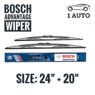 BOSCH ADVANTAGE WIPER for HYUNDAI STAREX, KIA FORTE, CAMRY, LEXUS GS300 24"/20"