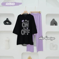 on off setelan celana ori aku Karissa