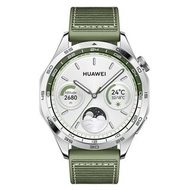全新香港行貨 Huawei Watch GT 4 46mm Green Woven Strap 綠色編織錶帶智能手錶