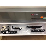 WSI 1: 50 BENZ MP4 SLT 8X4 BENZ Truck Trailer Trailer Alloy Model 01-2855